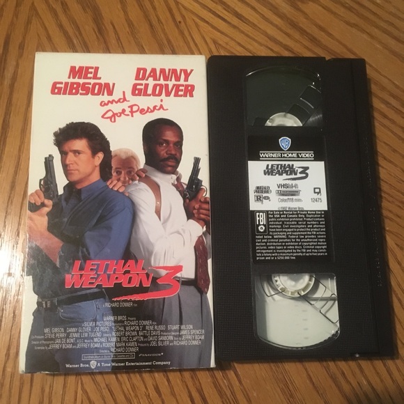 8 Mel Gibson Movies on VHS Lethal Weapon 1-4, The  Patriot & more - Picture 2 of 12
